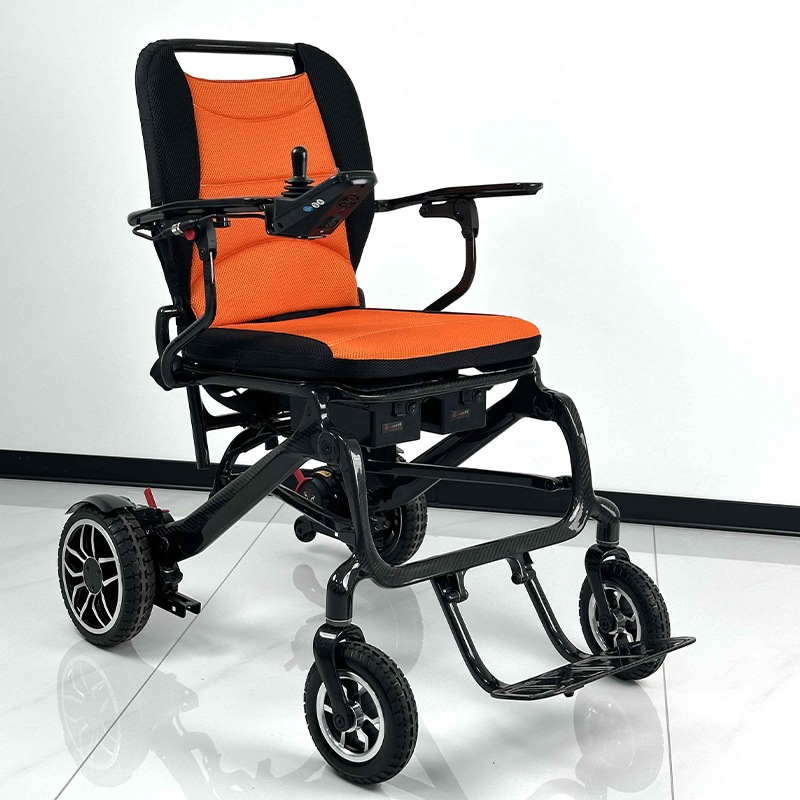 Light weight Carbon Fiber Frame Electric Wheelchair for Adult